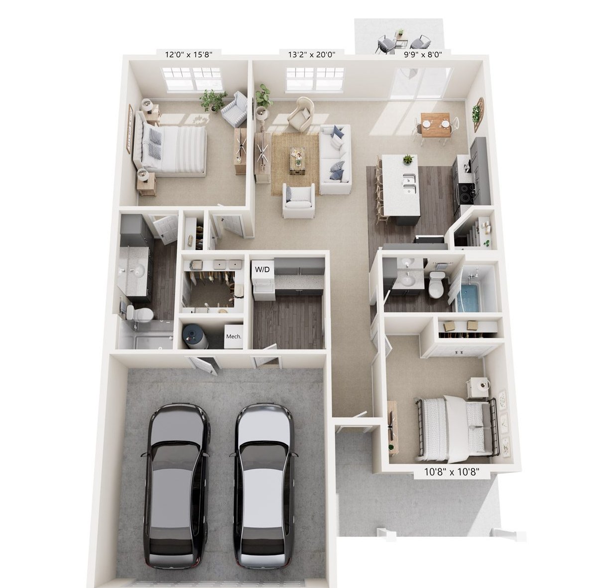The Buckeye floor plan