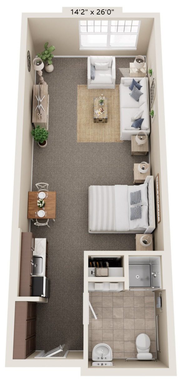 Rose Floor Plan