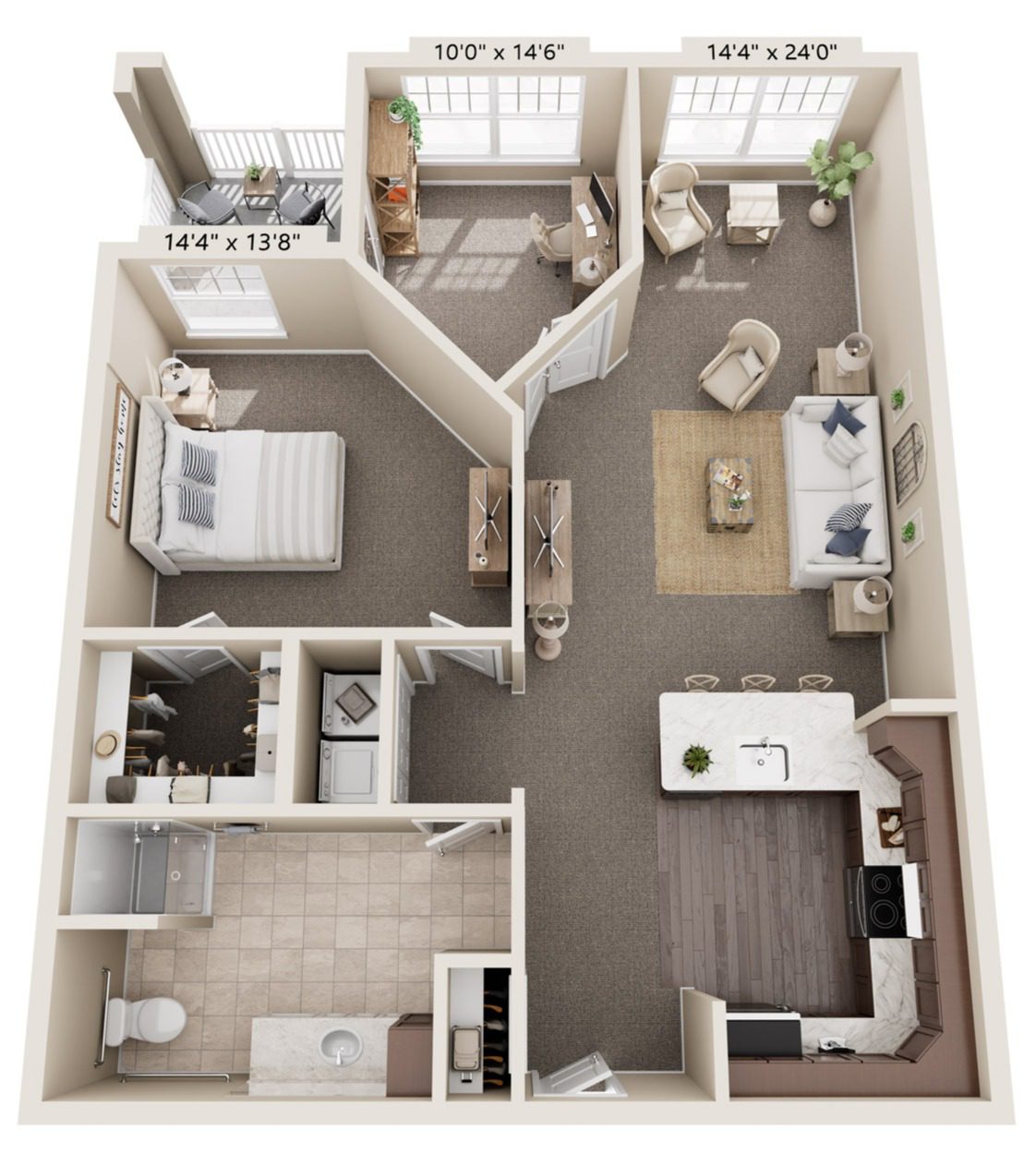 Trillium | 1,023 Sq. Ft.